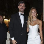 Thibaut Courtois y Mishel Gerzig