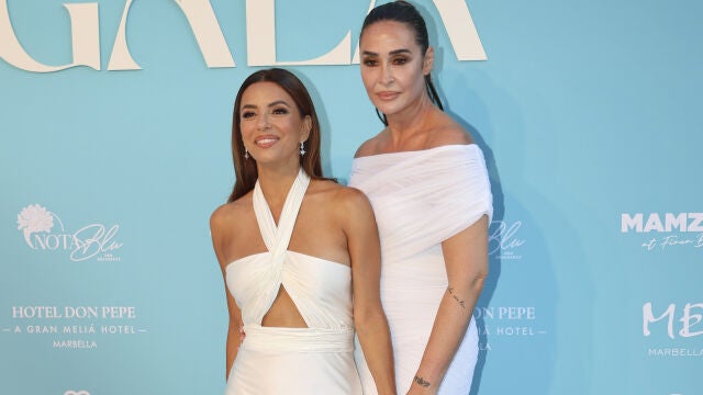 Eva Longoria y Vicky Martín Berrocal en Marbella.