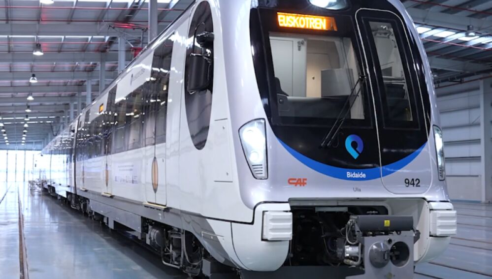 Unidad de uno de los trenes fabricados por CAF