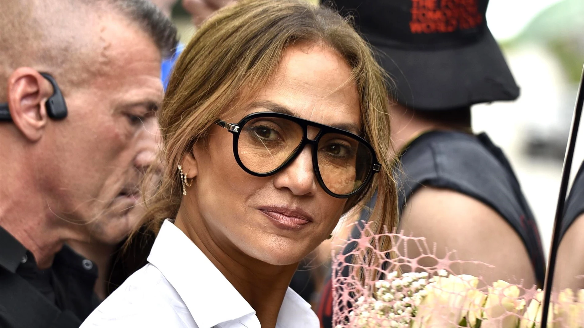 El look de Jennifer Lopez más elegante.