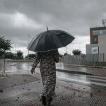Tormentas en Castellón con intensidad muy fuerte y granizo, sobre todo en el interior, con acumulados de 40 l/m2