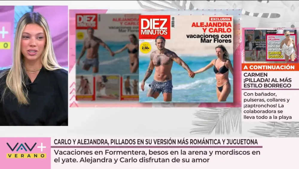 Alejandra Rubio en "Vamos a ver"