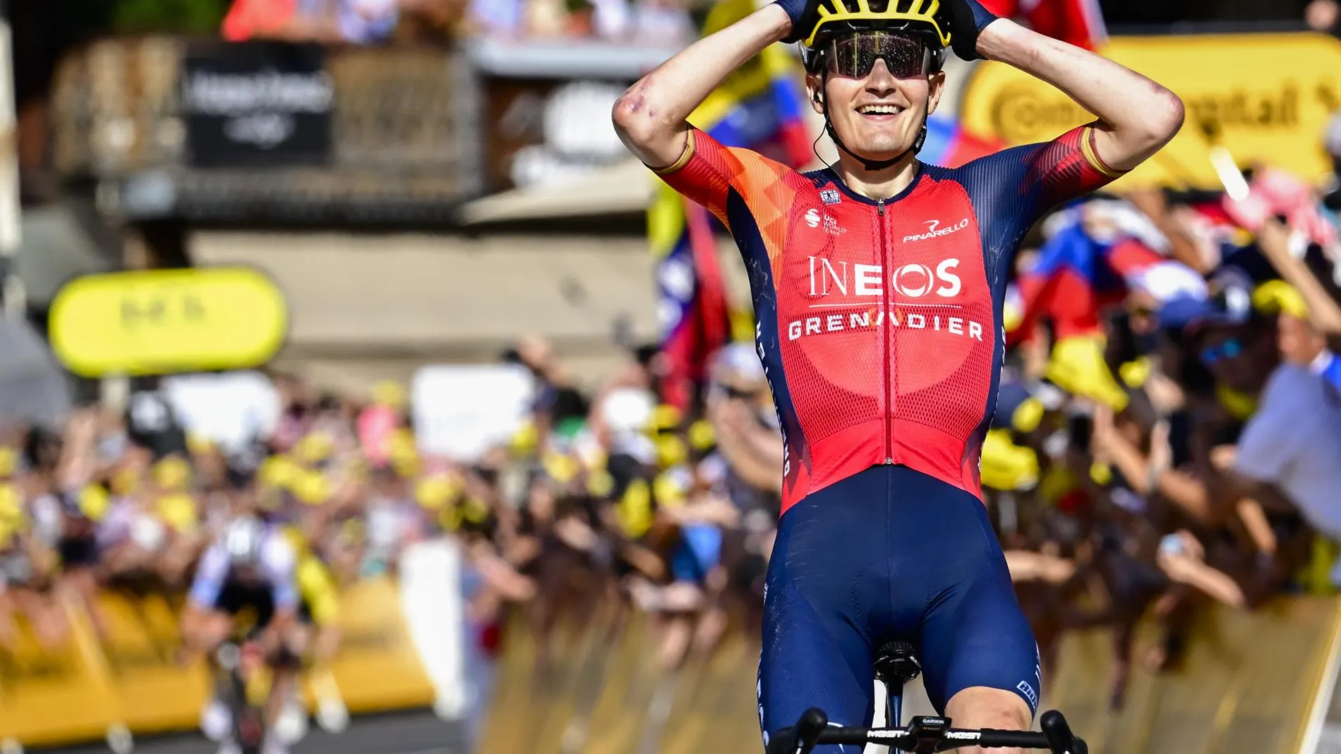 Ciclismo.-AMP.- El ciclista español Carlos Rodríguez abandona el Tour de Francia por una fractura de pelvis
