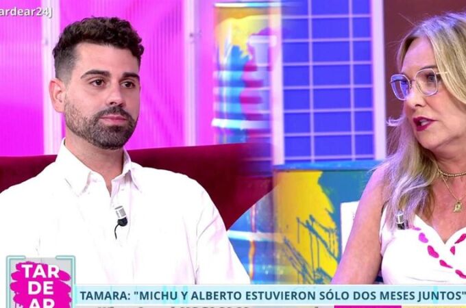 Alberto, ex de Michu, y Belén Rodríguez