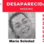 Imagen de alerta difundida por la Asociación 'SOS Desaparecidos'