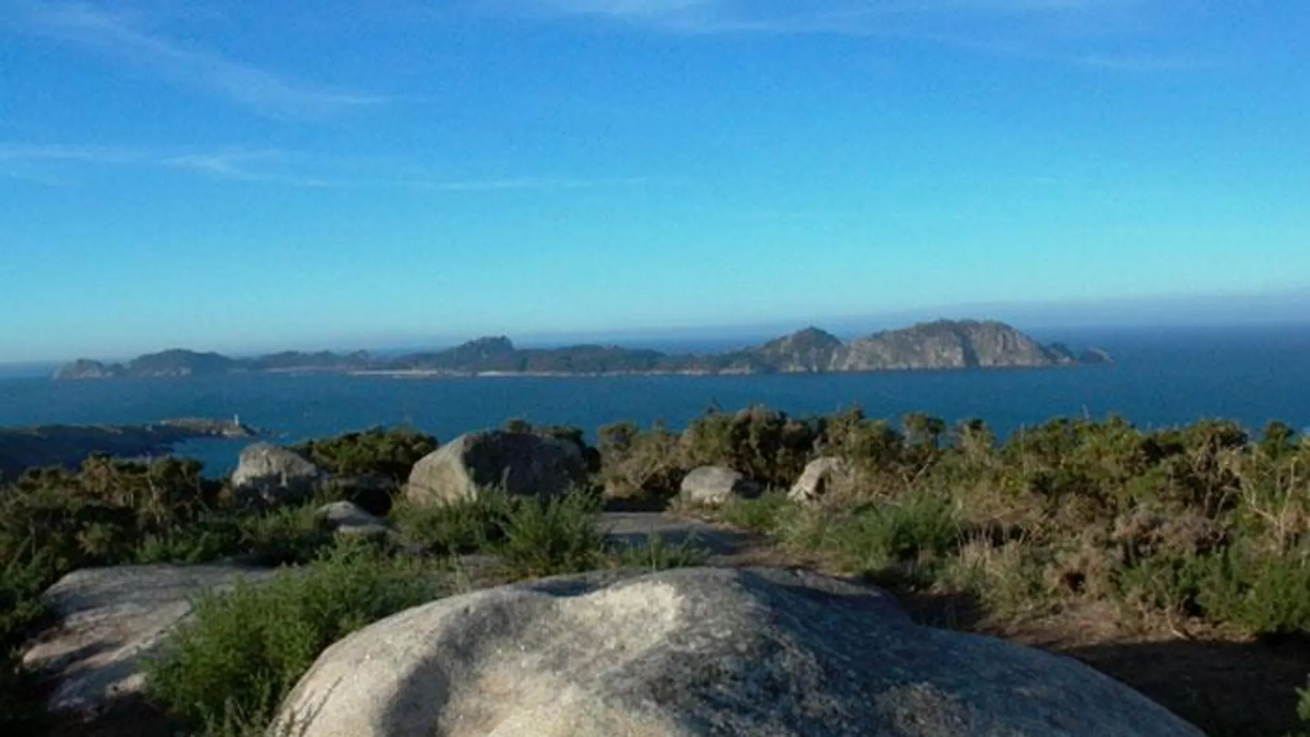 Imagen de las islas desde un mirador.