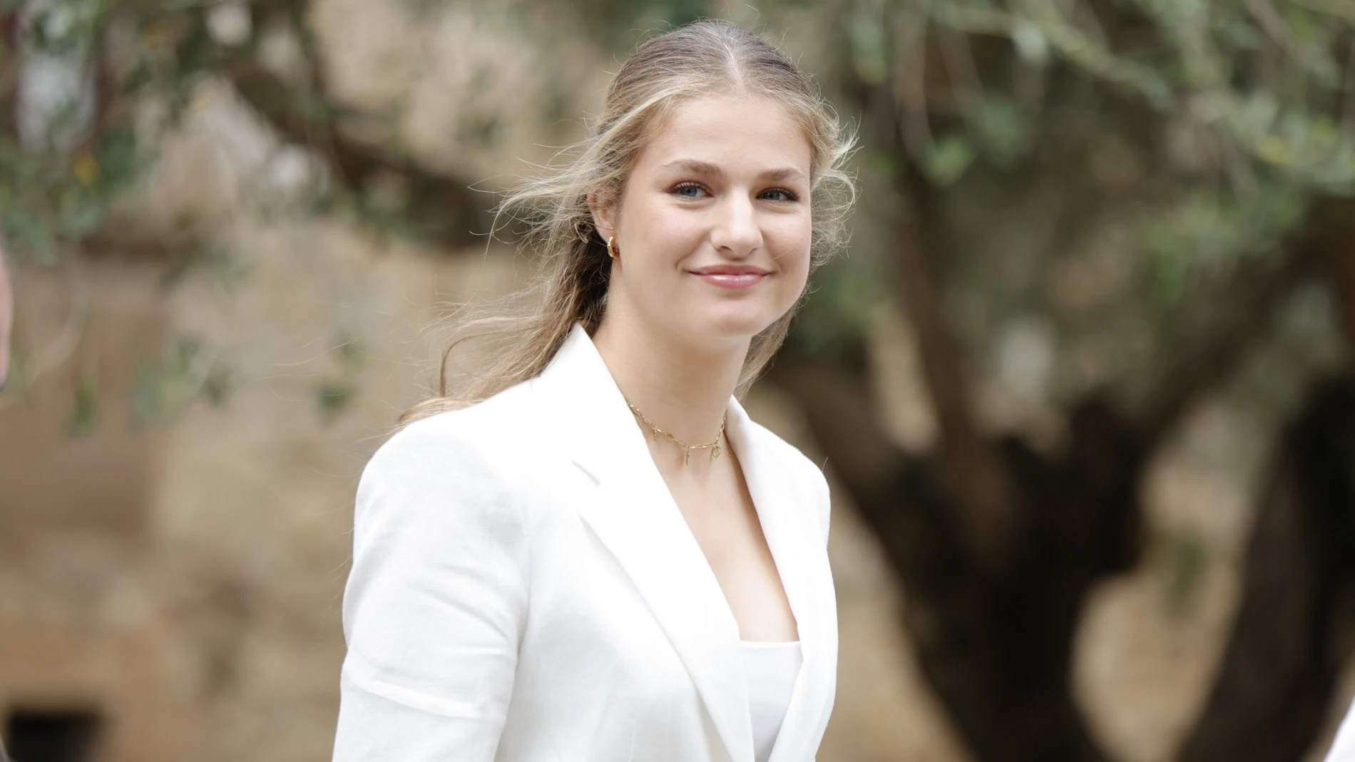 El look de la Princesa Leonor en Girona.