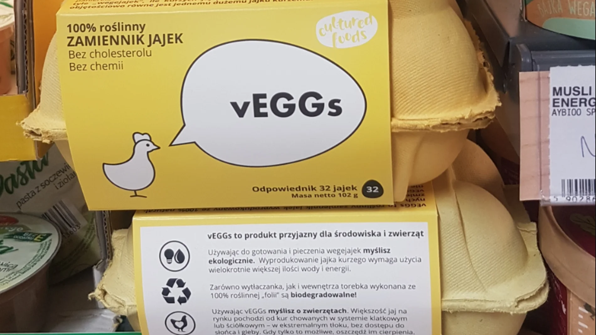 Huevos veganos