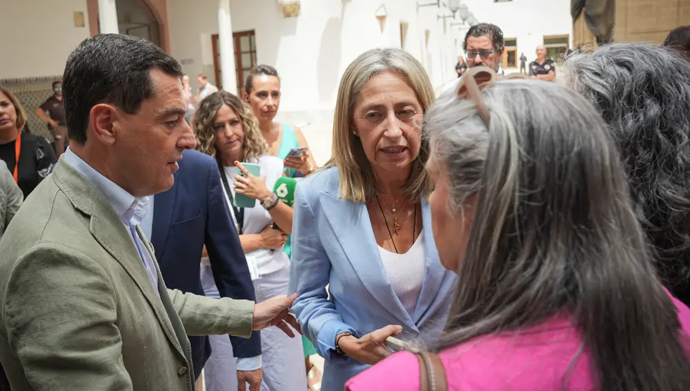 Sesión de control al Gobierno en el Parlamento andaluz