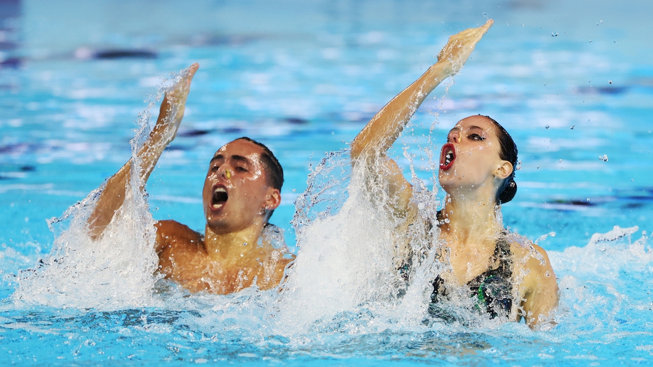 Iris Tió y Dennis González conquistan el oro en el dúo mixto libre