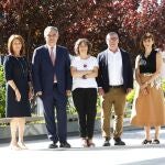 Ana Belén Noriega, José María Vázquez, Asun Cámara, Eduardo Tolosona y Alicia Martí, participantes en el foro sobre el sector forestal de LA RAZÓN