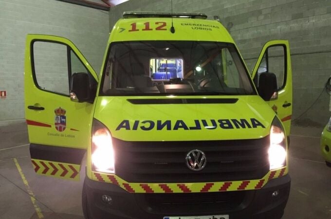 Ambulancia del GES de Lobios (Ourense).
