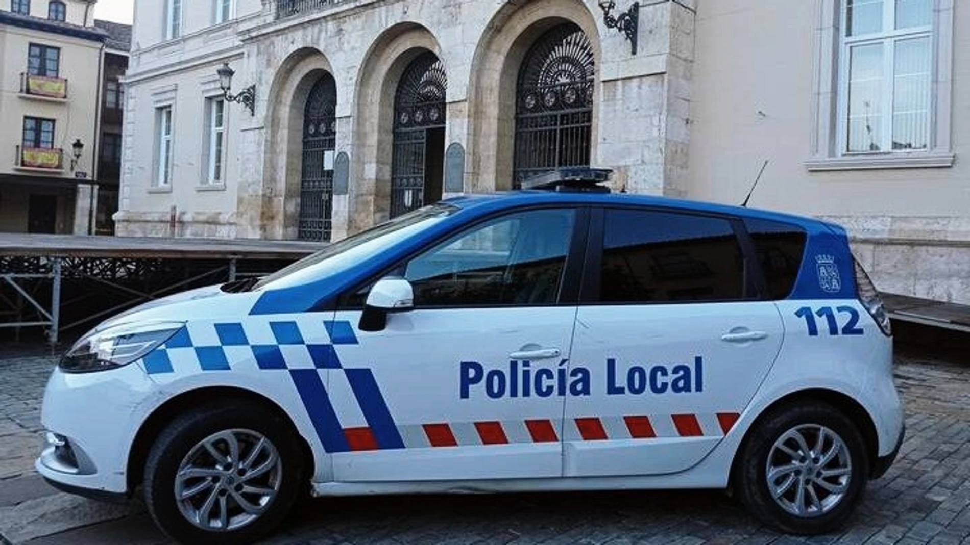 Coche de la Policía Local de Palencia
