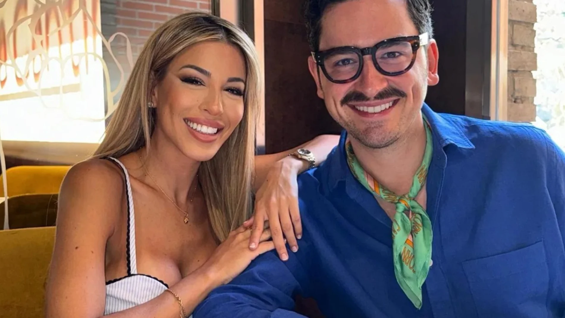 Oriana Marzoli y Sebastián Gallego