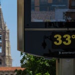 Aumento de las temperaturas en la capital leonesa
