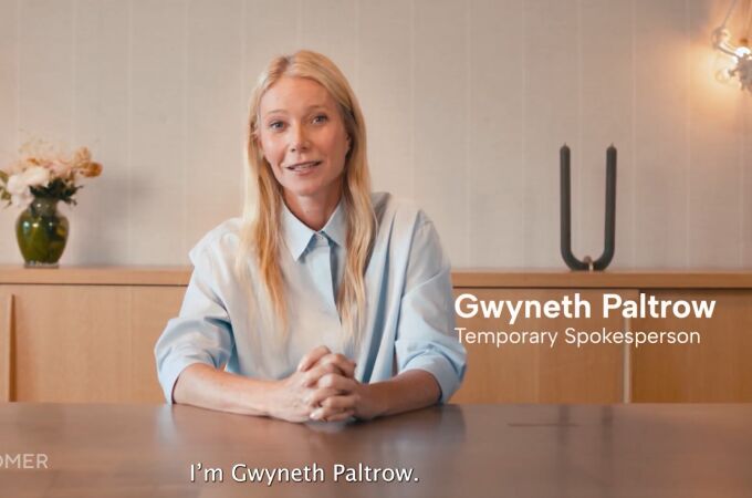 Gwyneth Paltrow será la portavoz temporal de Astronomer, la empresa en la que trabajaban el hombre y la mujer pillados en la 'kisscam' de Coldplay