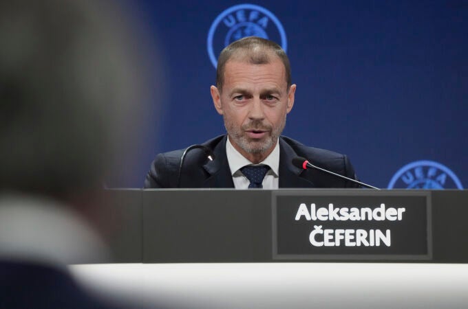 Soccer -Euro 2025-UEFA-President