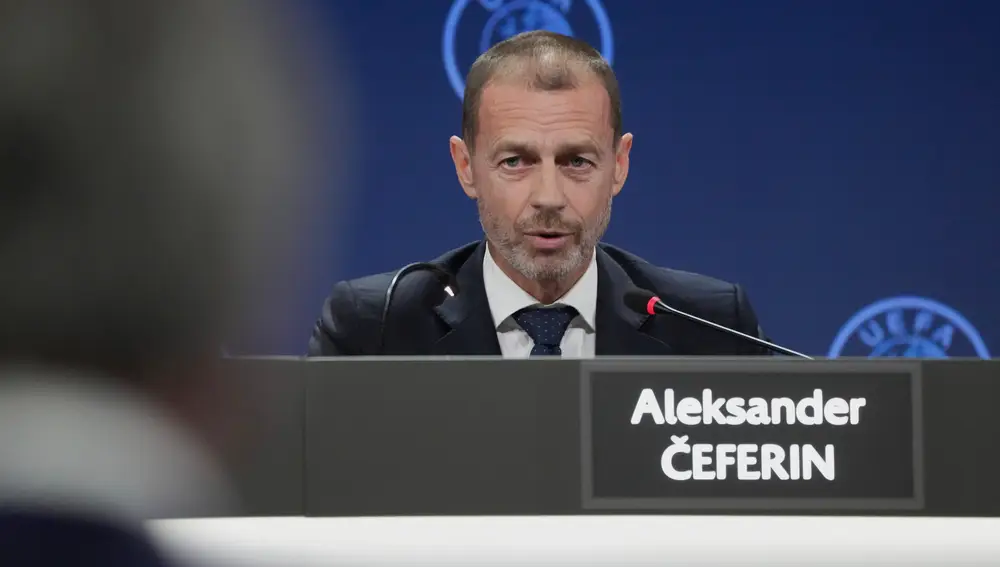 Soccer -Euro 2025-UEFA-President
