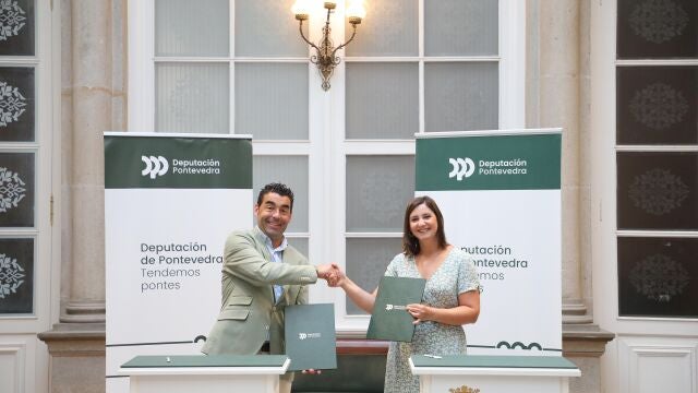 Diputación de Pontevedra firma con Moaña la humanización del entorno histórico de San Martiño por 1,3 millones de euros