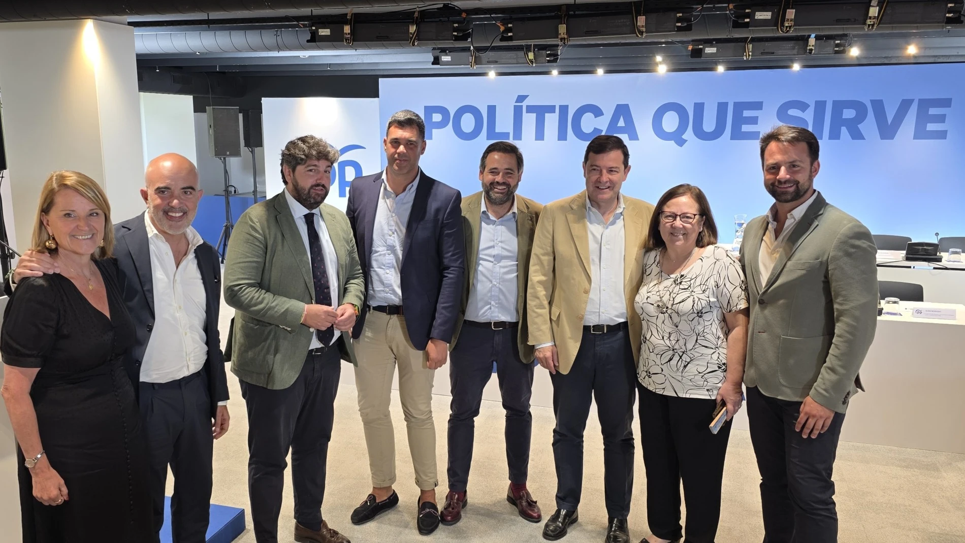 El presidente del PP de Castilla y León, Alfonso Fernández Mañueco, en el Comité Ejecutivo Nacional