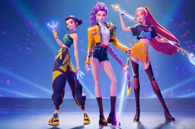 Imagen de: "Las Guerreras K-pop"