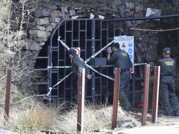 Exterior este martes de la la mina de Cerredo