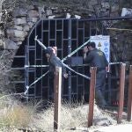 Exterior este martes de la la mina de Cerredo