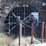 Exterior este martes de la la mina de Cerredo