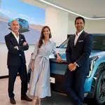 El look de Ana Boyer con vestido camisero.