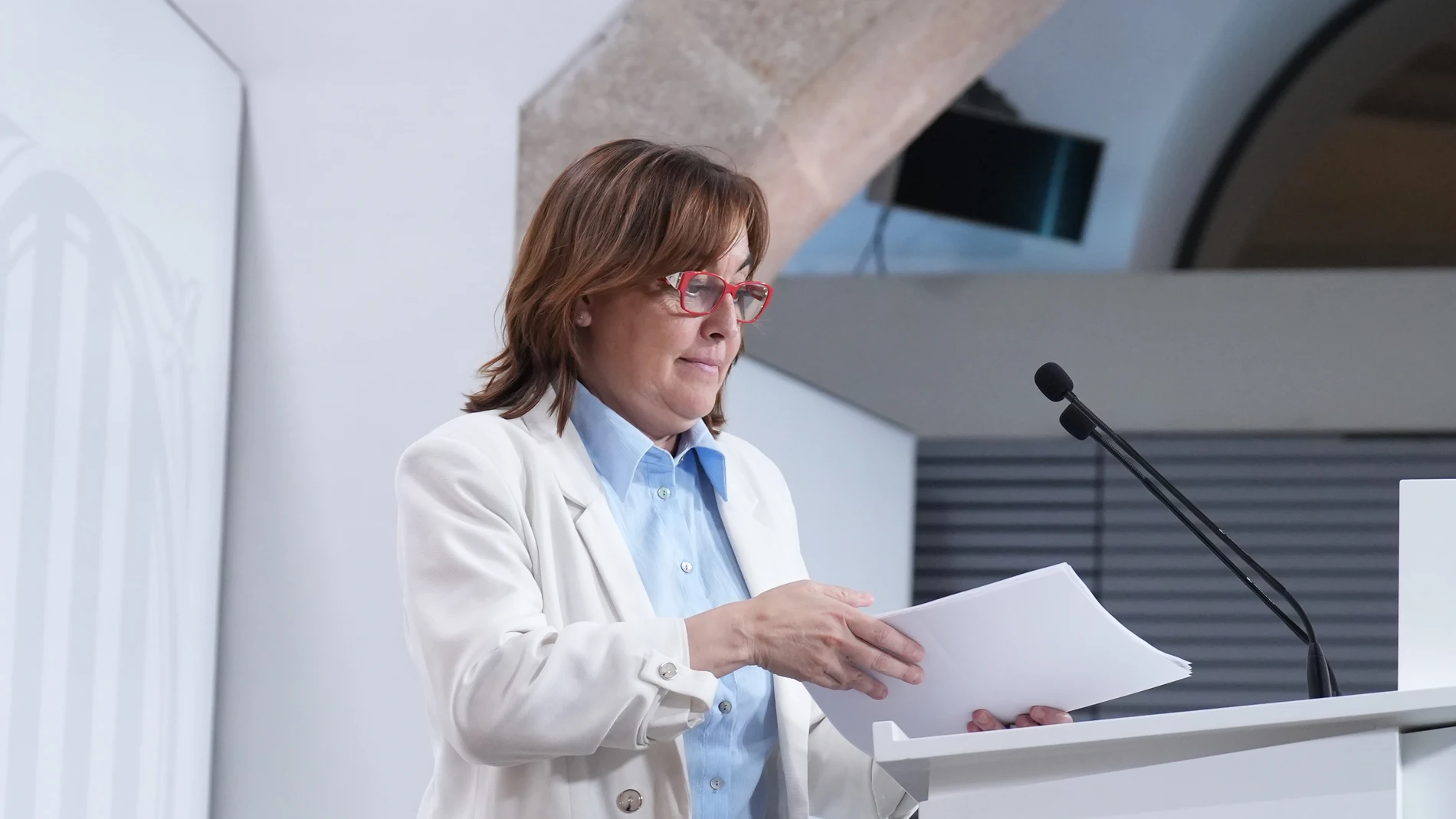 La consellera de Territorio, Vivienda y Transición Ecológica de la Generalitat y portavoz del Govern, Sílvia Paneque. DAVID ZORRAKINO - EUROPA PRESS 29/07/2025