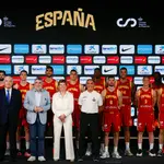 Presentación oficial de la selección española masculina de baloncesto para el Eurobasket