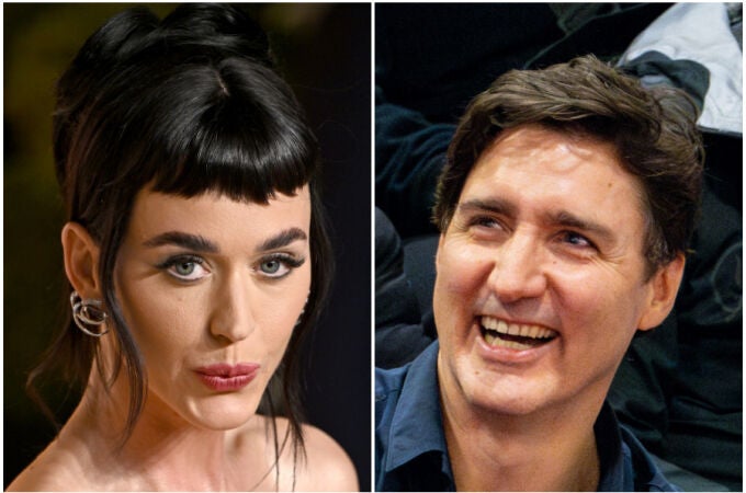 Katy Perry y Justin Trudeau