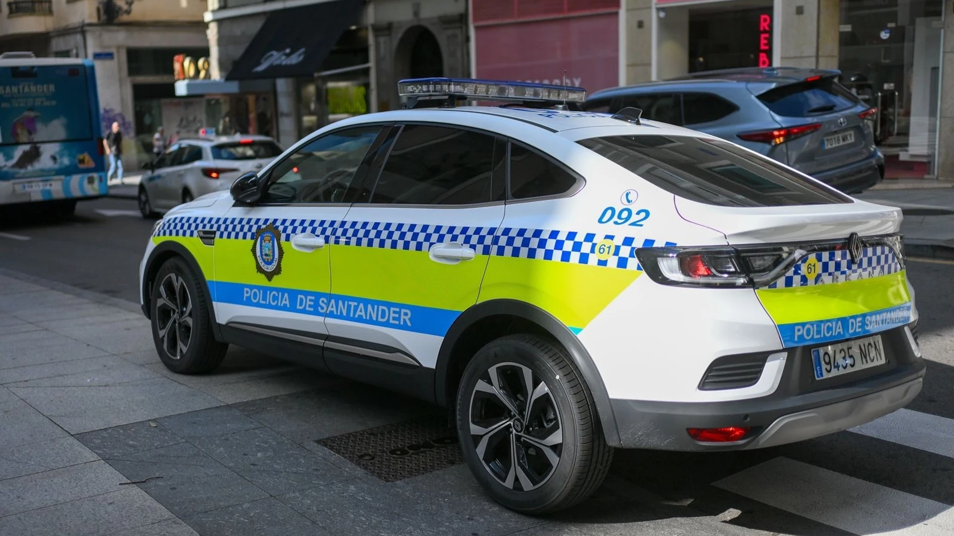 Vehículo de la Policía Local de Santander NACHO CUBERO-EUROPA PRESS 30/07/2025