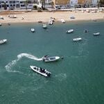 Operación de la Guardia Civil, en coordinación con la Guarda Nacional Republicana de Portugal (GNR) y Capitanía Marítima de Huelva