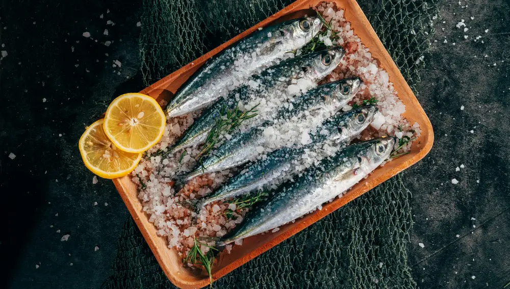 Plato de sardinas.