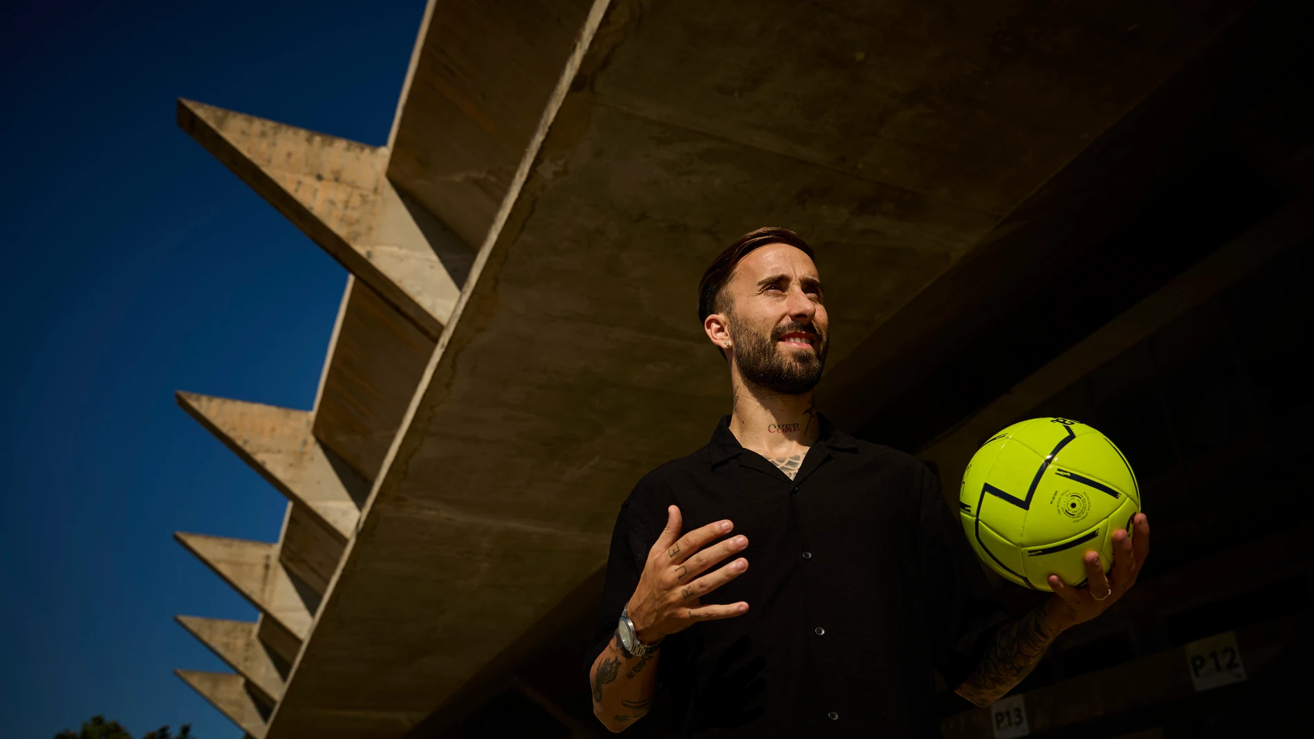Entrevista con el jugador del Illes Balears Palma Futsal, Mario Rivillos. © Alberto R. Roldán / Diario La Razón.31 07 2025