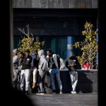 Migrantes procedentes de Canarias en el Centro de Recepción, Atención y Derivación (CREADE) de Pozuelo de Alarcón