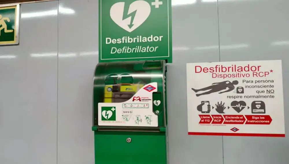 Desfibrilador externo automático (DEA)