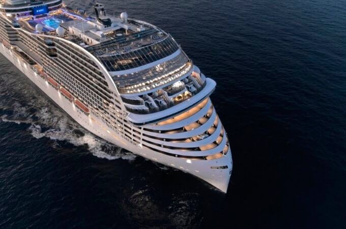 Economía/Empresas.- MSC Cruceros refuerza su compromiso climático y reduce 50.000 toneladas de CO2 en 2024