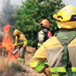 Contrafuego o fuego técnico como herramienta de combate de extinción en las inmediaciones del Arenal (Ávila)