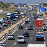Tráfico en la salida de València