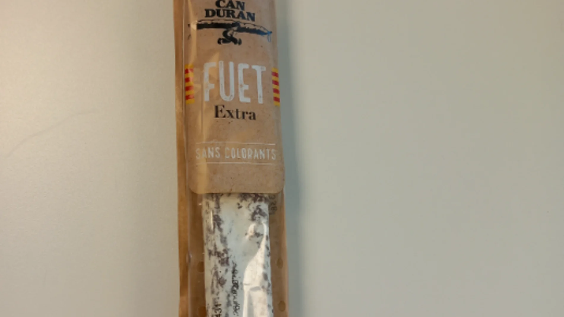 Fuet de la marca Can Duran