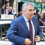 Santos Cerdán, a su llegada al Tribunal Supremo, antes de ingresar en la cárcel