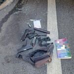 Efectivos intervenidos en una actuación de la Policía Local de Mijas.