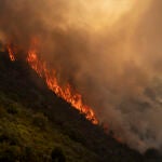 Nivel 2 en el fuego de Vilardevós (Ourense) que incorpora a la UME y afecta 400 hectareas