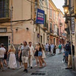 Turistas por las calles del centro de Palma de Mallorca. © Alberto R. Roldán / Diario La Razón.