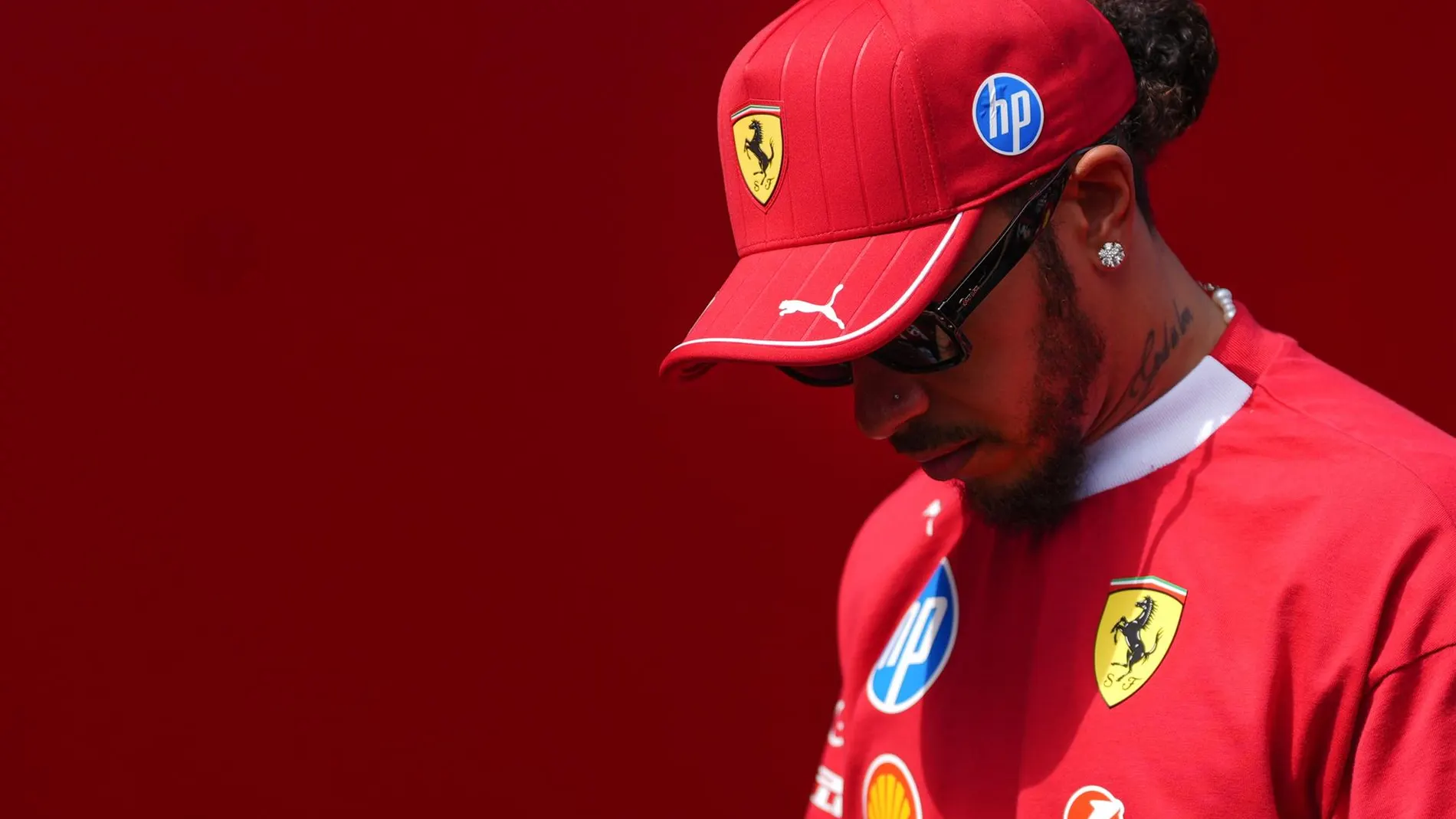 Lewis Hamilton, piloto de Ferrari