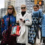 Influencers con looks de otoño.