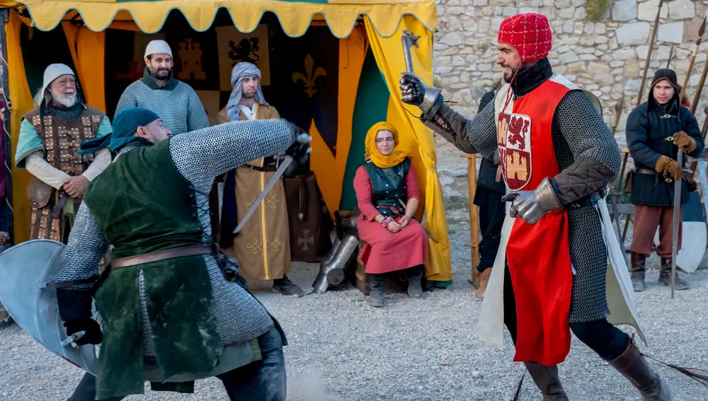 El castillo de Jaén recupera su espíritu medieval con un campamento del siglo XIII