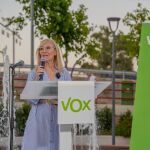 La secretaria de Vox de Murcia, Carmen Menduiña.
